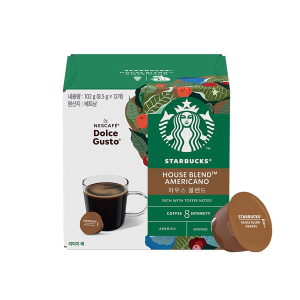 스타벅스 캡슐커피 by 네스카페 돌체구스토 하우스블렌드 외 13종 | getmall