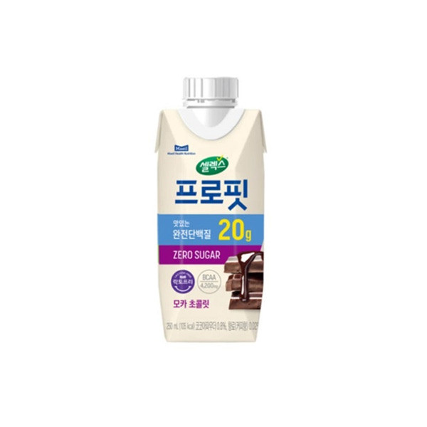 셀렉스 프로핏 완전단백질 드링크 모카초콜릿 250ml | getmall