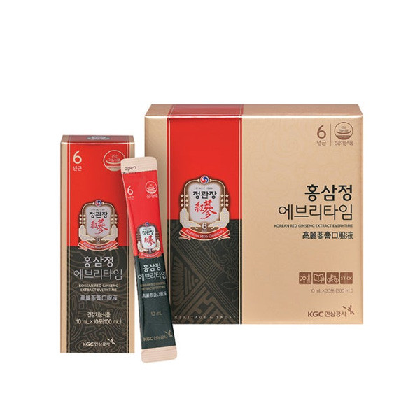 홍삼정 에브리타임 리미티드 10ml x 30포 쇼핑백증정 - 무료배송 | getmall