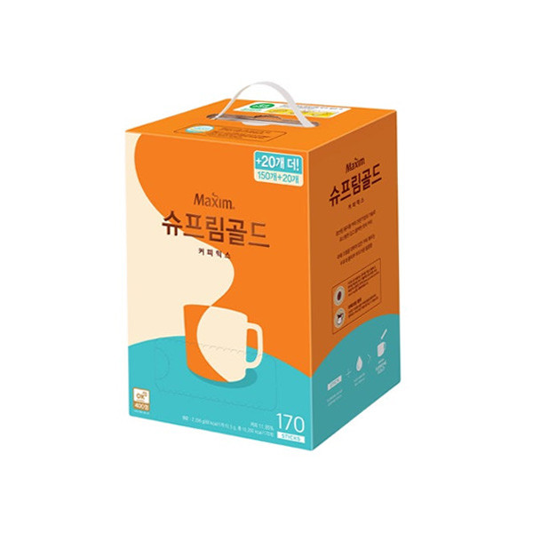 동서식품 맥심 슈프림 골드 13.5g 170개입 | getmall